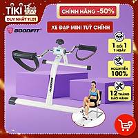 Xe Đạp Tập Thể Dục Mini Tháo Lắp Tại Nhà, Văn Phòng Chính Hãng GoodFit GF003MB