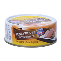 Cá Ngừ Ngâm Dầu Sea Crown Hộp 140G