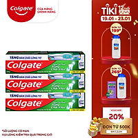 Bộ 3 kem đánh răng Colgate ngừa sâu răng răng chắc khỏe 225g/ tuýp tặng bàn chải lông tơ cao cấp Thái Lan