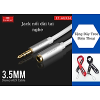 Cáp zin chuyển đổi cổng 3.5mm sang AUX bóc hộp - Hàng Chính Hãng