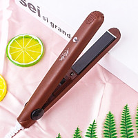 Máy uốn tóc mini mặt meo, máy làm tóc đa năng sắc màu cute nhỏ gọn MU01