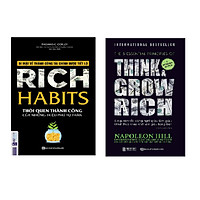 Combo 5 nguyên tắc vàng nghĩ giàu làm giàu + Rich Habits – Thói Quen Thành Công Của Nhữn