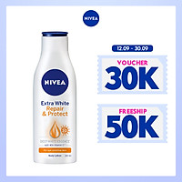 Sữa Dưỡng Thể Dưỡng Trắng Nivea Giúp Phục Hồi & Chống Nắng SPF 30 (200ml) - 88310