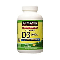 Viên uống bổ sung vitamin Kirkland Signature Extra Strength Vitamin D3