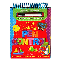 Tiny Tots Easel First Learning : Pen Control (Includes a wipe-clean Pen)