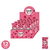 12 Gói kẹo dẻo cuộn playmore 4 vị 21g, nhập khẩu chính hãng Thái Lan
