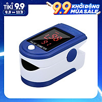Máy đo nồng độ oxy, SpO2, nhịp tim, độ bão hòa bằng xung đầu ngón tay với màn hình LED Fingertip Clip Pulse Oximeter L-ED Display Mini SpO2 Monitor Oxygen