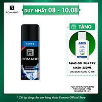 Xịt Khử Mùi Toàn Thân Cho Nam Romano Force (150ml)
