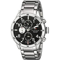 Tommy Hilfiger Men's 1791141 Cool Sport Analog Display Quartz Silver Watch