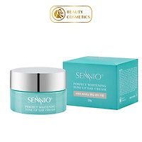 Kem dưỡng ẩm Sennio Perfect Whitening Day Cream dưỡng trắng da mặt ban ngày tái tạo và phục hồi da 30g SNO 829