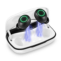 TWS Headphone Wireless Bluetooth 5.0 Earphone Mini In-ear Waterproof Sports Earphone Stereo Earbuds with Charging Case