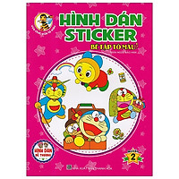 Hình Dán Sticker – Bé Tập Tô Màu – Quyển 2