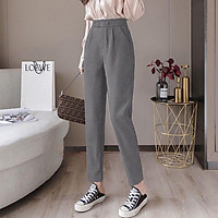 Quần Baggy quần tây công sở nữ 2 nút ngang cực đẹp các nàng nha