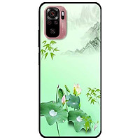 Ốp lưng dành cho Xiaomi Xiaomi Redmi Note 10 - Redmi Note 10 Pro - mẫu Tranh Sen Đẹp