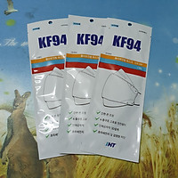 Combo 3 khẩu trang kháng khuẩn hàn quốc KF94 - Trắng
