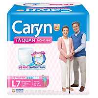 Tã Quần Mỏng Nhẹ Caryn Gói Lớn L7 (7 Miếng)