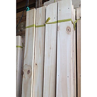 Bó 5 thanh gỗ ghép tự nhiên dài 40cm, rộng 10cm, dày 1,7cm