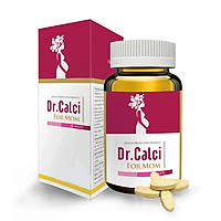 Thực phẩm chức năng Dr.Calci for Mom viên uống bổ sung Canxi hữu cơ từ Tảo Biển Đỏ cho bà bầu - không gây táo bón