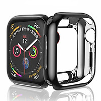 Ốp Case Bảo Vệ TPU Mạ Chrome Hoco Cho Apple Watch Series 4/ 5/ 6/ SE Size 40/44mm_ Hàng Chính Hãng