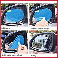 Bộ 2 Miếng Dán Chống Bám Nước Gương Xe Ô Tô,Xe Hơi