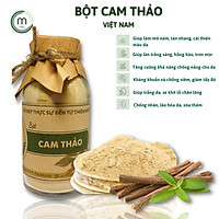 Bột Cam Thảo đắp mặt nạ dưỡng trắng da handmade 100ml