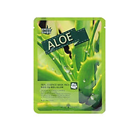 Mặt Nạ Dưỡng Chất Lô Hội May Island - combo 10 + Bông Tẩy Trang Ipek