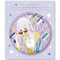 Combo 3 huy hiệu RE:ZERO - BẮT ĐẦU LẠI Ở THẾ GIỚI KHÁC anime ver THỜI TRANG dễ thương