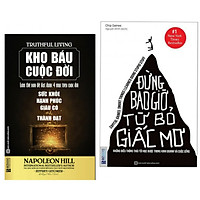 Combo Sách Kỹ Năng Sống : Kho Báu Cuộc Đời + Đừng Bao Giờ Từ Bỏ Giấc Mơ (Tặng kèm bút chì Kingbooks)