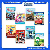 Combo Bé Tô Màu Dành Cho Bé Trai (Bộ 8 Cuốn)