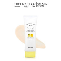 Kem Chống Nắng Chống Bụi Mịn Ánh Sáng Xanh THEFACESHOP NATURAL SUN ECO SUPER PERFECT SUN CREAM EX SPF50+ PA++++ 45ml/75m
