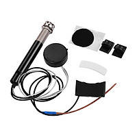 Endpin Jack Style Ukulele Pickup Ukelele Uke Piezo Pick-up System with Sound Hole Volume Tone Controls 6.35mm Output