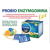 MEN VI SINH KẾT HỢP TIÊU HÓA PROBIO ENZYMGOMINA GOLD - GIÚP CÂN BẰNG HỆ VI SINH ĐƯỜNG RUỘT - PHÒNG NGỪA RỐI LOẠN TIÊU HÓA - TĂNG CƯỜNG MIỄN DỊCH HỆ TIÊU HÓA - KÍCH THÍCH TIÊU HÓA - GIÚP TRẺ ĂN NGON MIỆNG - HỘP 30 GÓI