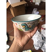 Bát đĩa decor bộ bát đĩa khủng long gốm sứ siêu đẹp