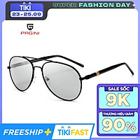 Kính Mát Nam Phân Cực Đổi Màu Chống Tia UV + Tặng Hộp Và Khăn Lau Kính
