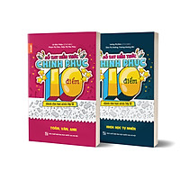 Combo 2 cuốn Sổ tay Kiến thức chinh phục điểm 10 dành cho học sinh lớp 12 - Toán Văn Anh & KHTN