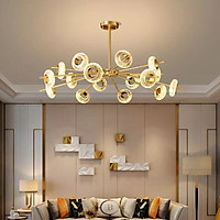 Đèn chùm pha lê cao cấp thiết kế độc đáo sang trọng trang trí phòng khách, nhà hàng, khách sạn DY3819/16