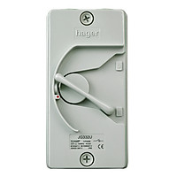 Isolator - Cầu dao cách ly loại 3 cực 32A IP66 JG332U Hager