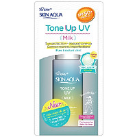 Sữa chống nắng nâng tông dành cho da dầu/hỗn hợp Sunplay Skin Aqua Tone Up UV Milk (Mint Green) (dành cho da sáng, có khuyết điểm đỏ) (50g)