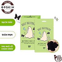Mặt Nạ Lột Vùng Mũi Giúp Làm Sạch Sâu , Chăm Sóc Lỗ Chân Lông G9Skin Self Aesthetic Butterfly Nose Strip