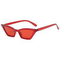 2-3pack Vintage Sunglasses Women Cat Eye Designer Sunglasses Eyewear Red