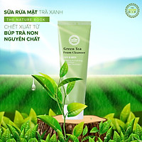 Sữa rửa mặt trà xanh The Nature Book ngăn ngừa mụn và lão hóa da Green Tea Foam Cleanser 120g
