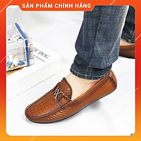 Giày mọi nam ️ HT.NEO ️ da bò xịn hàng cao cấp da đan xen thủ công cực bắt mắt kiểu dáng trẻ chung dễ kết hợp quần áo GM72