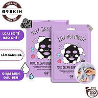 Mặt Nạ Sủi Bọt Giúp Giảm Tế Bào Chết, Mụn Đầu Đen Và Bã Nhờn G9SKIN Self Aesthetic Pore Clean Bubble Mask