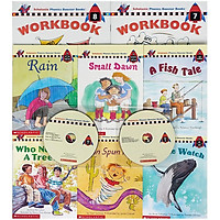 Scholastic Phonics Booster Books : Box Set Level 4 (Include 6 Books, 2 Workbooks and 2 Audio CDs)