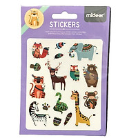 Hình dán STICKER MiDeer chủ đề Động Vật cho bé trai từ 3 tuổi - MIDEER COLORFUL STICKER TIGER MD4008