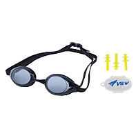 Bộ Kính Bơi View Pirana V220A Và Nút Bơi Nhét Tai EP405 - Hàng Chính Hãng