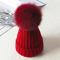 Đan Mềm Mại Dày Giữ Ấm Pom Beanies Mùa Đông Nữ Đi Bé Gái Nữ Mũ Bonnet Nón Nữ Casual Bộ Đội Skullies beanies