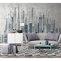 Tranh dán tường canvas thành phố ADH3620