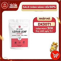 Bột Lá Sen Sấy Lạnh DK Harvest - siêu mịn như Matcha (10-20 micron)