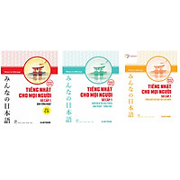 Combo 3 cuốn Sách Tiếng Nhật Cho Mọi Người: Tổng hợp các bài tập chủ điểm + Bản d